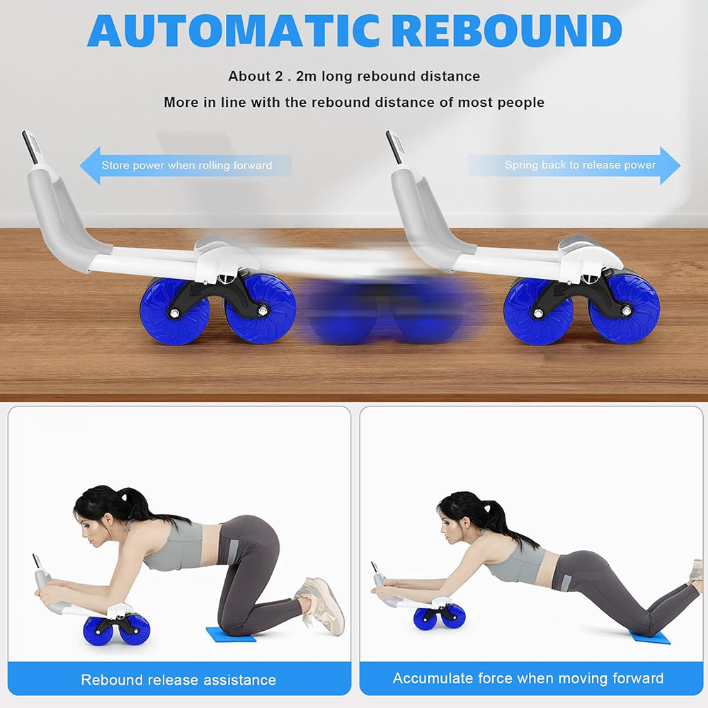 Automatic Rebound Abdominal Wheel with Elbow Support_12