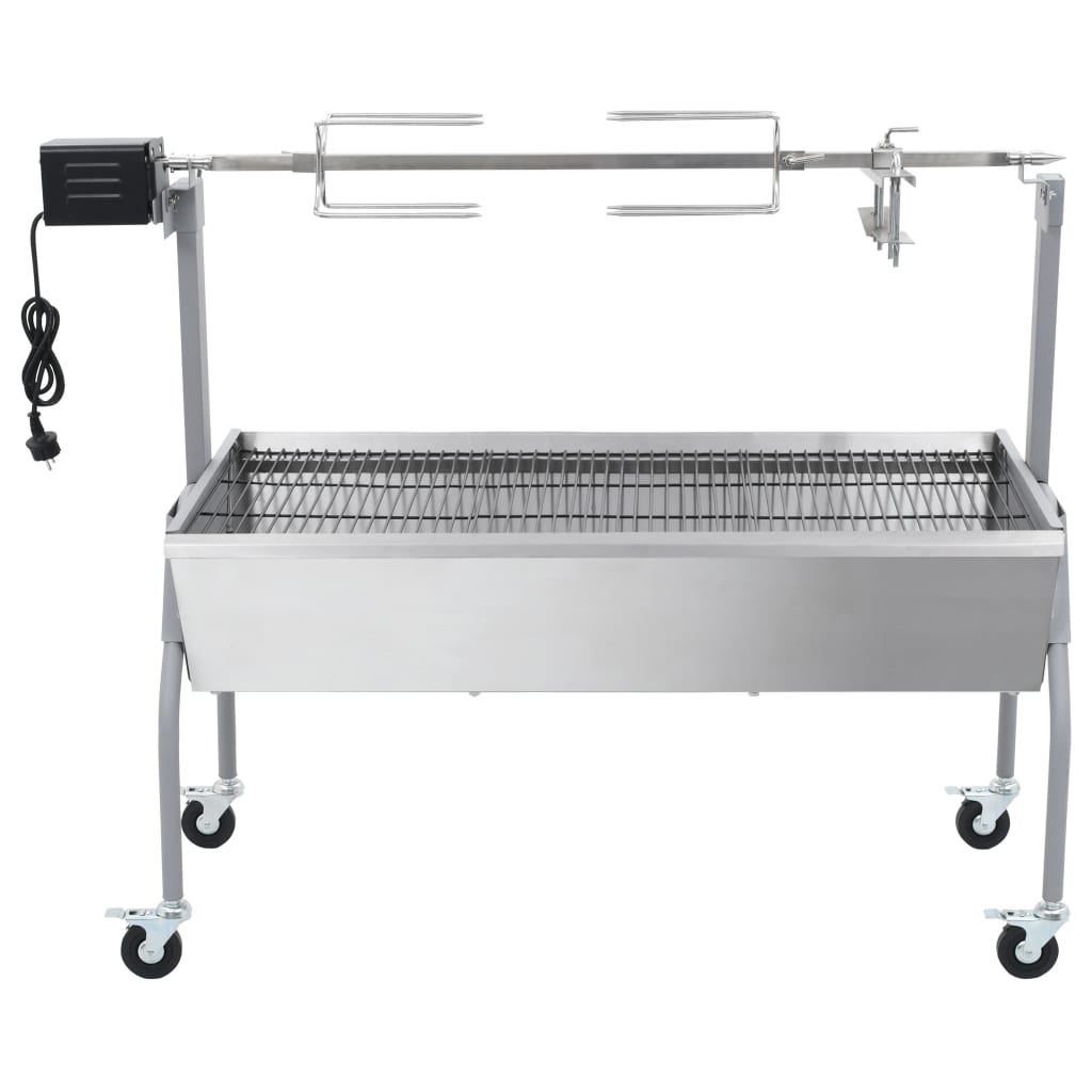 Electric BBQ Rotisserie Stainless Steel