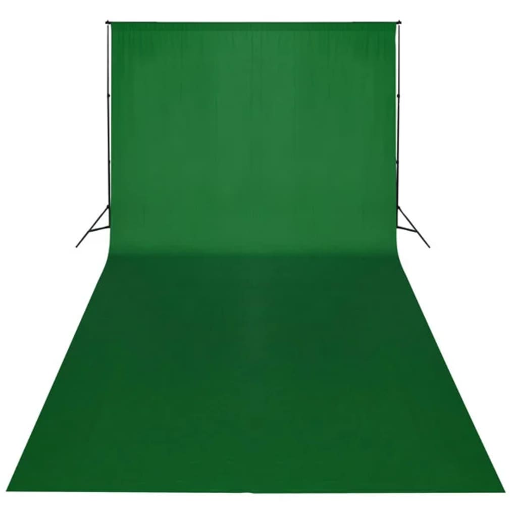 Backdrop Cotton Green 600x300 cm Chroma Key