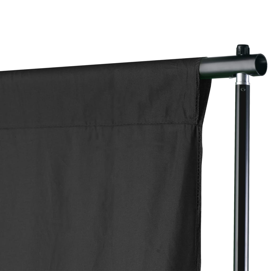 Backdrop Support System 500x300 cm Black