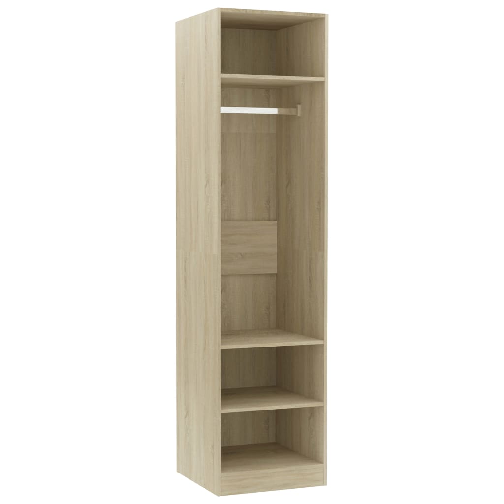 Wardrobe Sonoma Oak 50x50x200 cm Engineered Wood