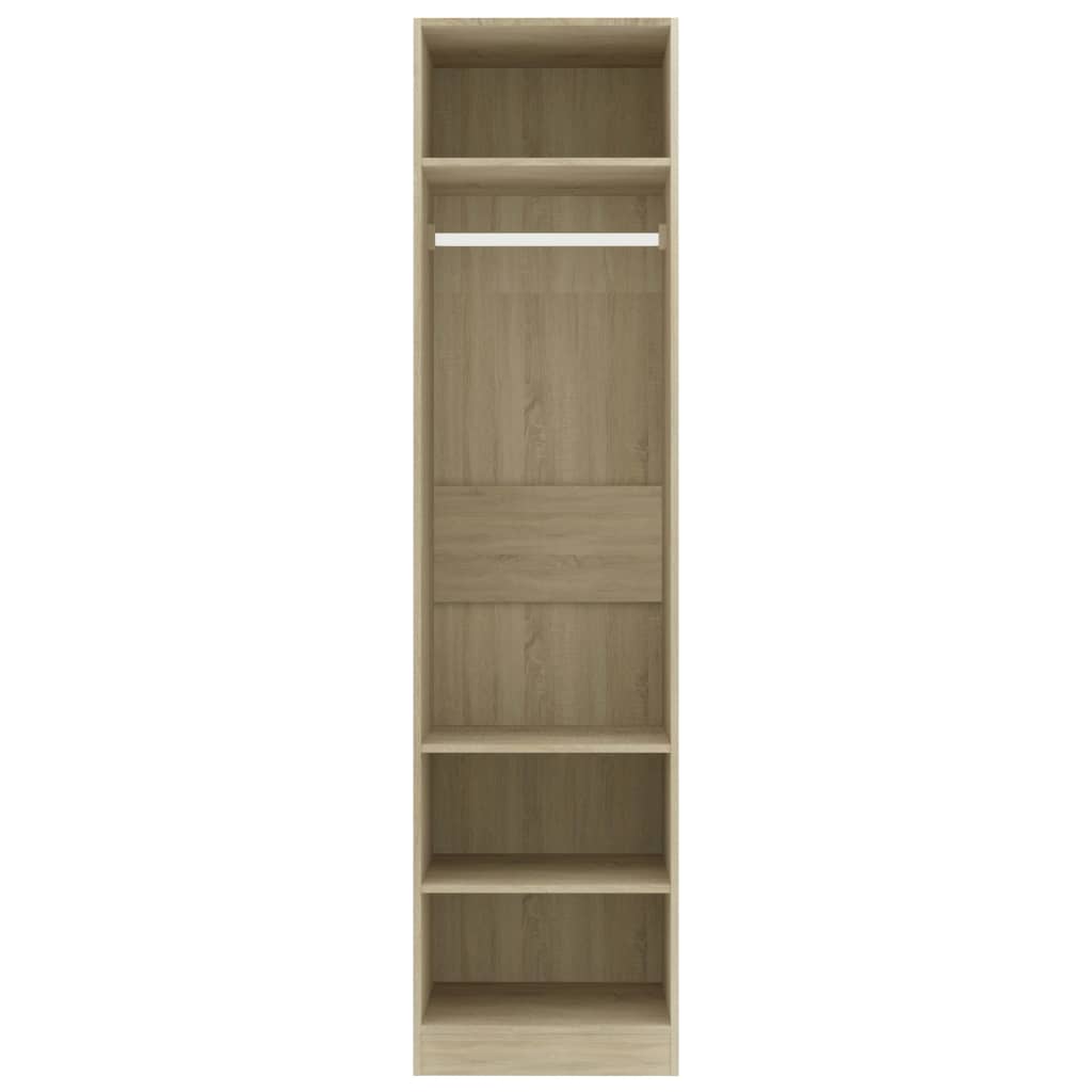 Wardrobe Sonoma Oak 50x50x200 cm Engineered Wood