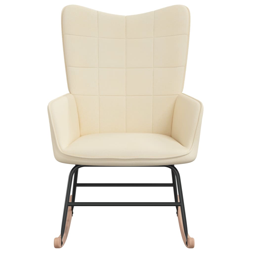 Rocking Chair Cream Fabric
