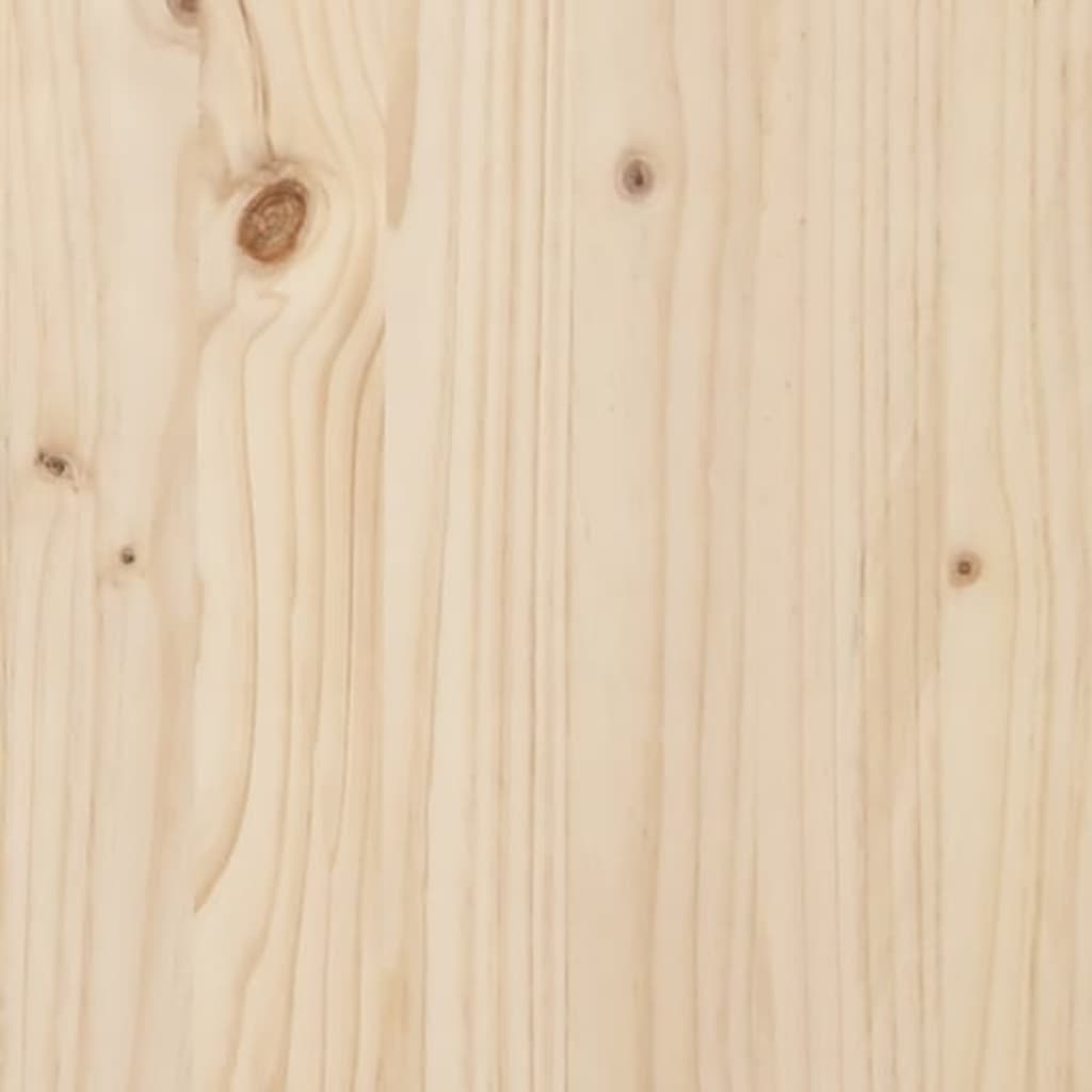 Bed Headboard 95x4x100 cm Solid Wood Pine