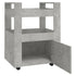 Kitchen Trolley Concrete Grey 60x45x80 cm Engineered Wood