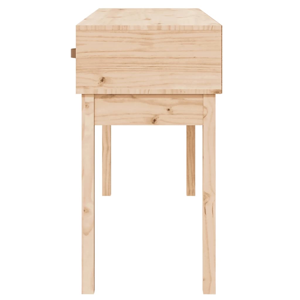 Console Table 114x40x75 cm Solid Wood Pine