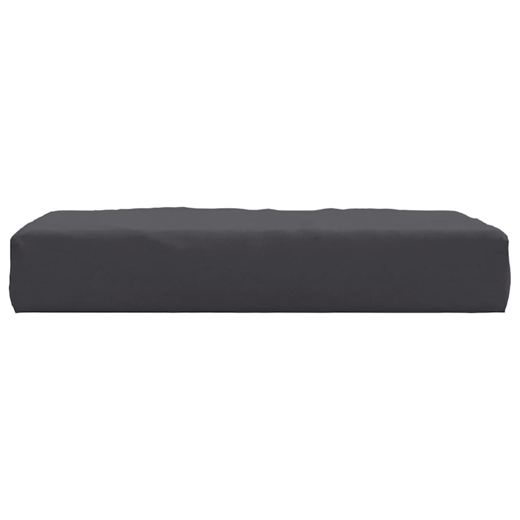 Pallet Cushion Black 60x60x8 cm Oxford Fabric