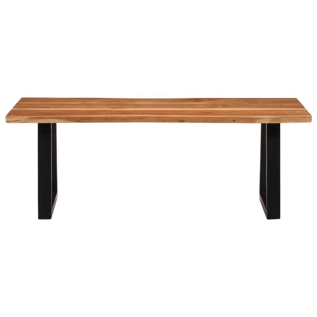 Coffee Table 110x55x40 cm Solid Wood Acacia