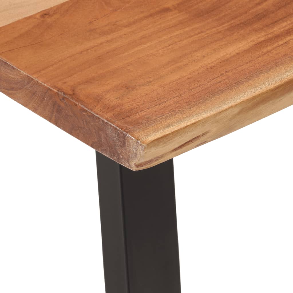 Coffee Table 110x55x40 cm Solid Wood Acacia