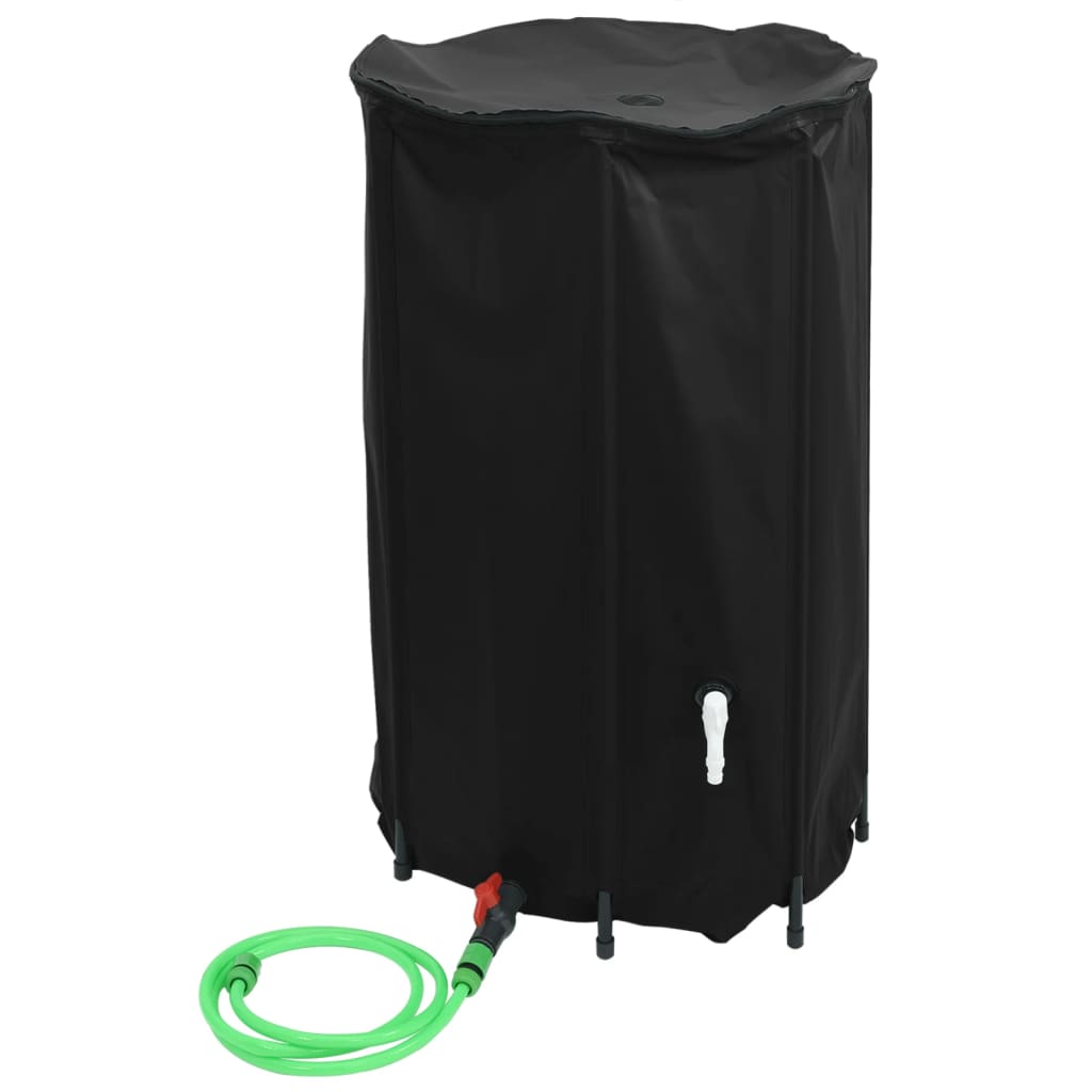 Water Tank with Tap Foldable 500 L PVC