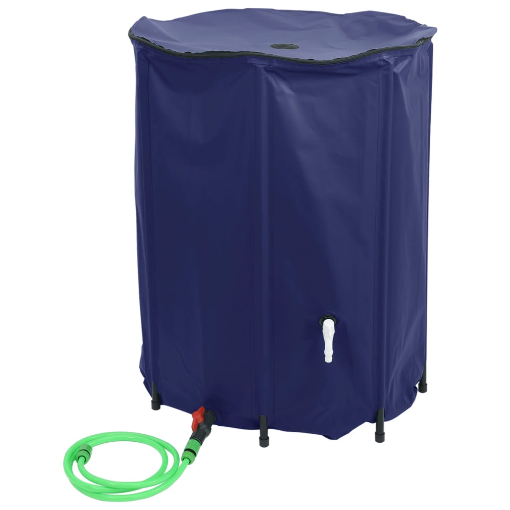 Water Tank with Tap Foldable 500 L PVC