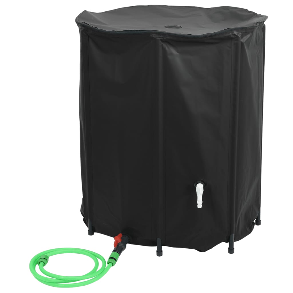 Water Tank with Tap Foldable 1250 L PVC