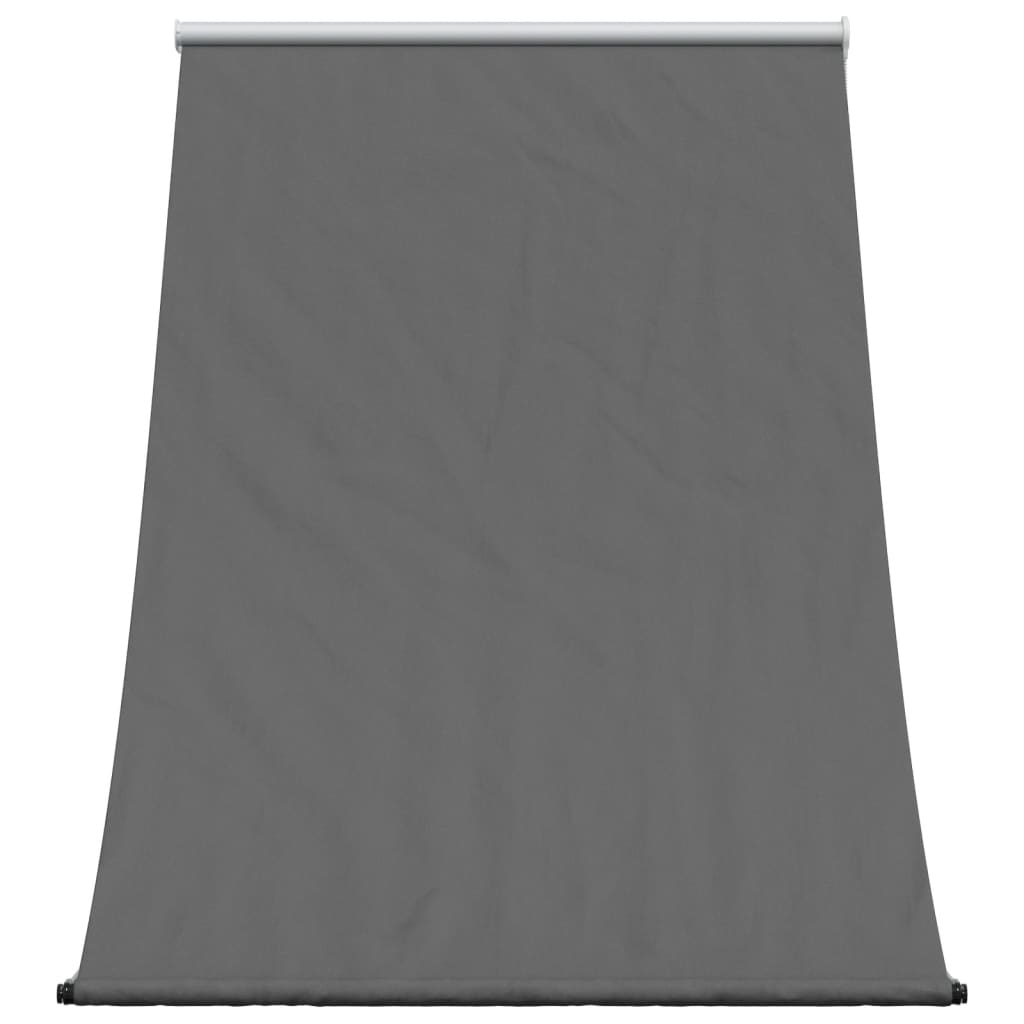 Retractable Awning Anthracite 100x150 cm Fabric and Steel