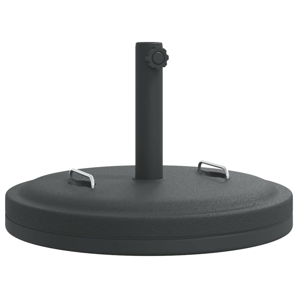 Parasol Base with Handles for Ø38 / 48 mm Poles 25 kg Round