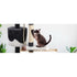 Cat Tree 112cm Tower Scratching Post Scratcher Wood Condo House Furniture