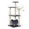 Cat Tree 110cm Tower Scratching Post Scratcher Wood Condo House Bed Toys