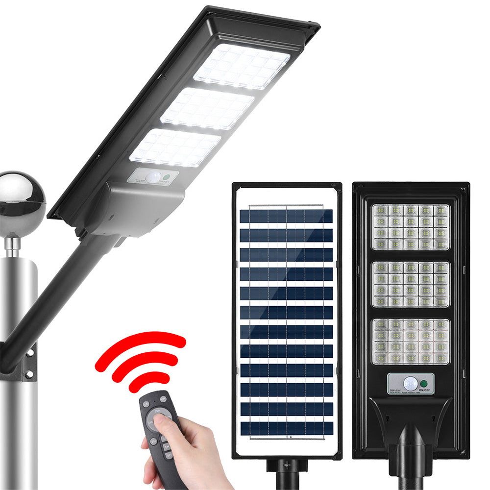 240 LED Solar Street Light Flood Motion Sensor Remote
