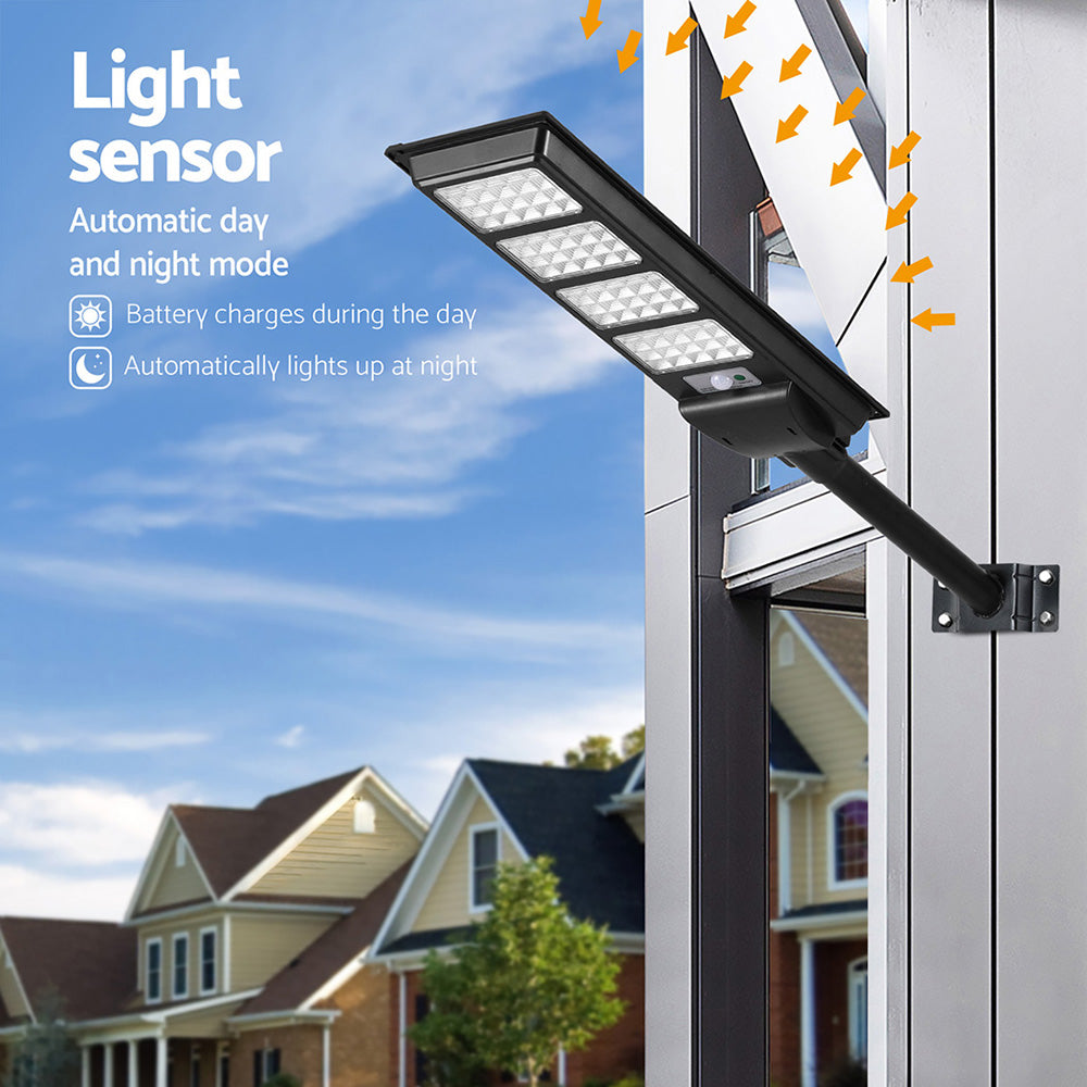 320 LED Solar Street Light Flood Motion Sensor Remote