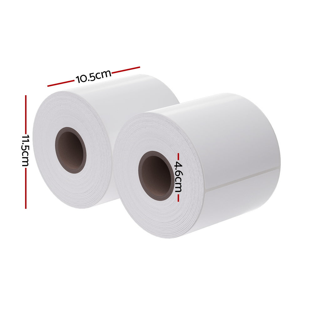8 Rolls Direct Thermal Labels Paper Printer Paper Barcode Shipping Stickers