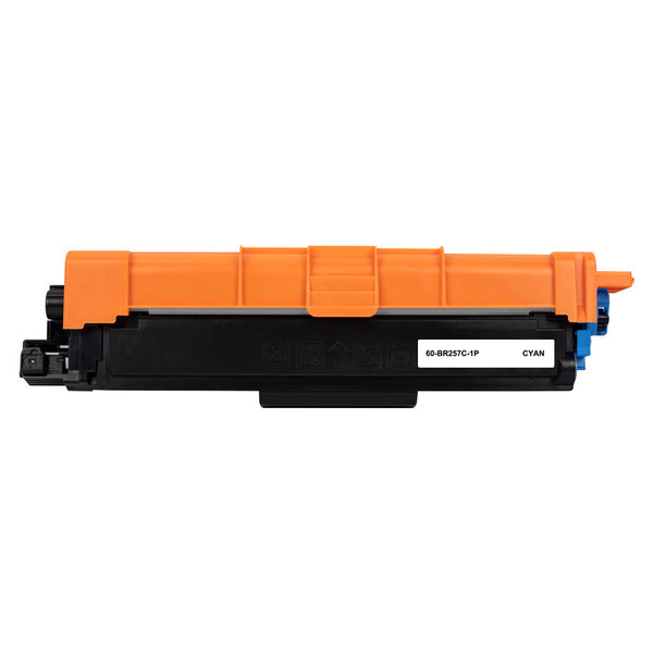 Premium Generic Cyan Toner Cartridge Replacement for TN-257C