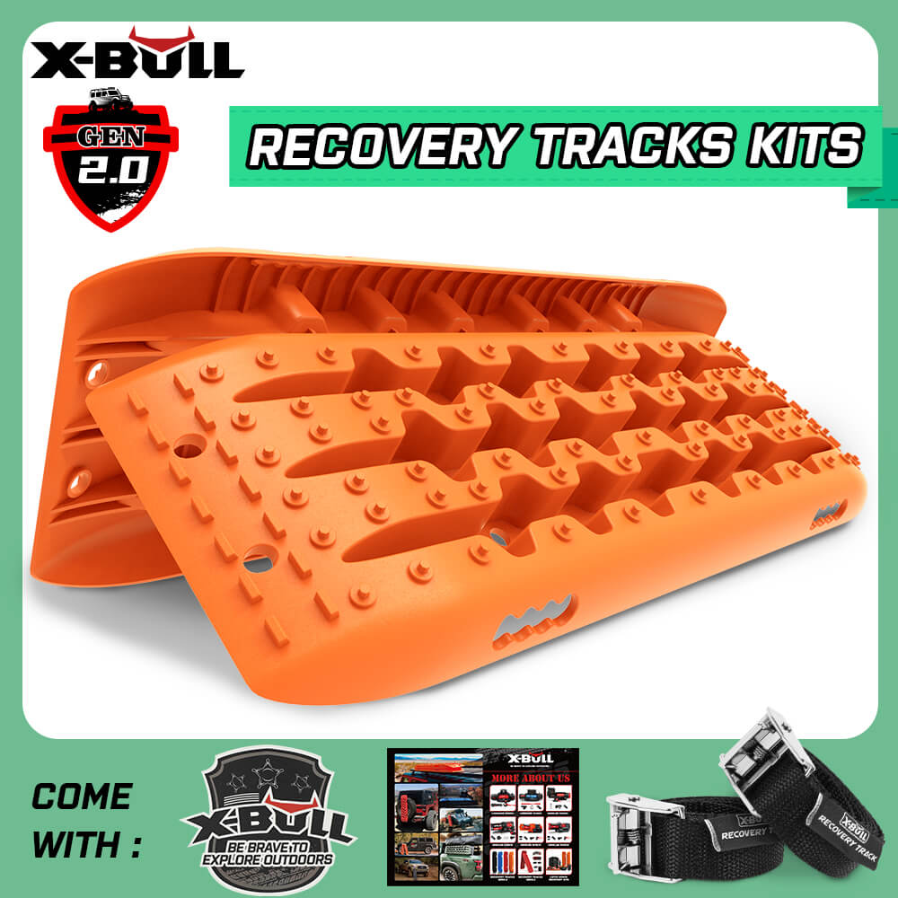 KIT1 Recovery track Board Traction Sand trucks strap mounting 4x4 Sand Snow Car