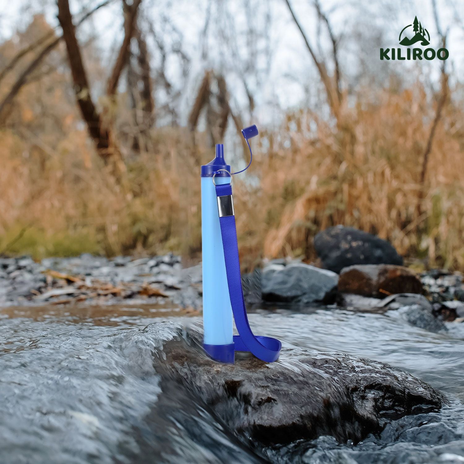 Water Filter, Ultralight and Durable, Long-Lasting Up to 1500L Water, Easy Carry