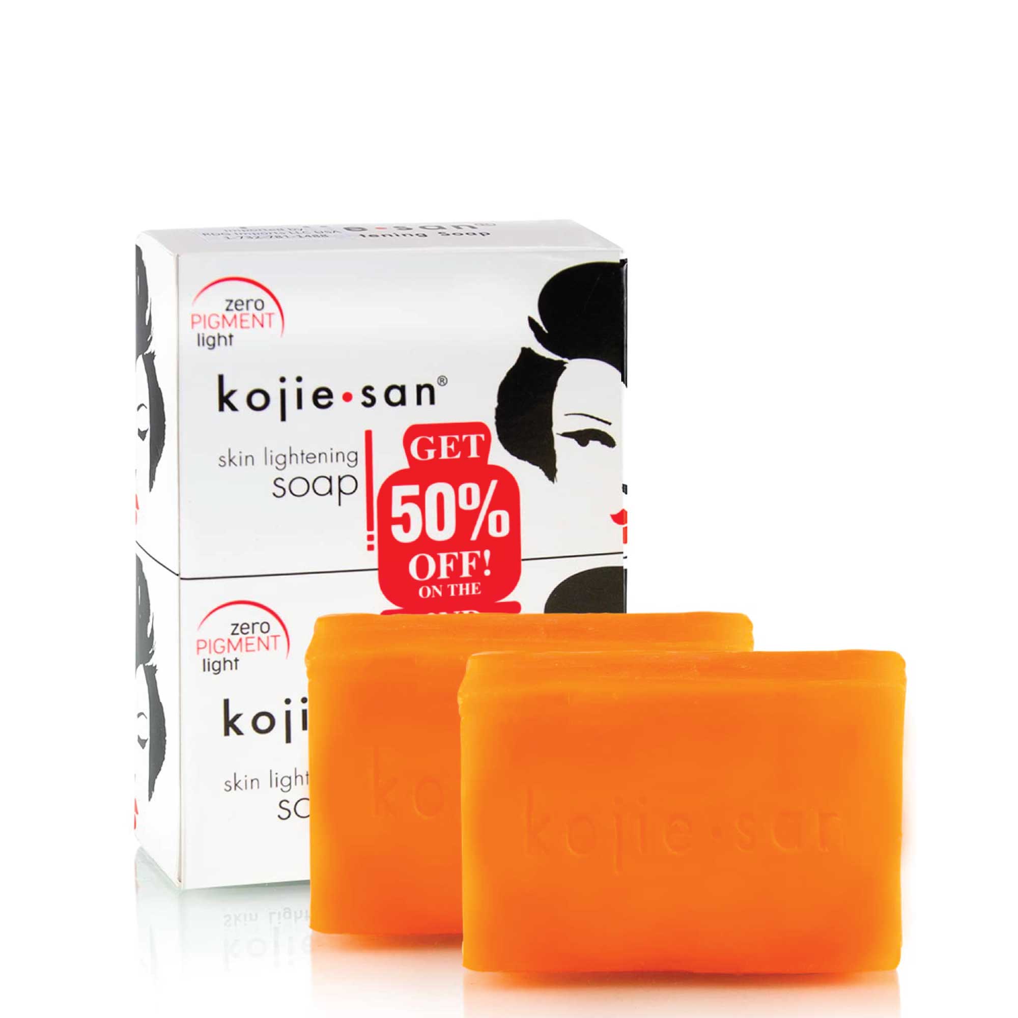 2x  Soap Bars - 135g Skin Lightening Kojic Acid Natural Original Bar