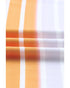 Gradient Striped Long Sleeve V-Neck Blouse - S