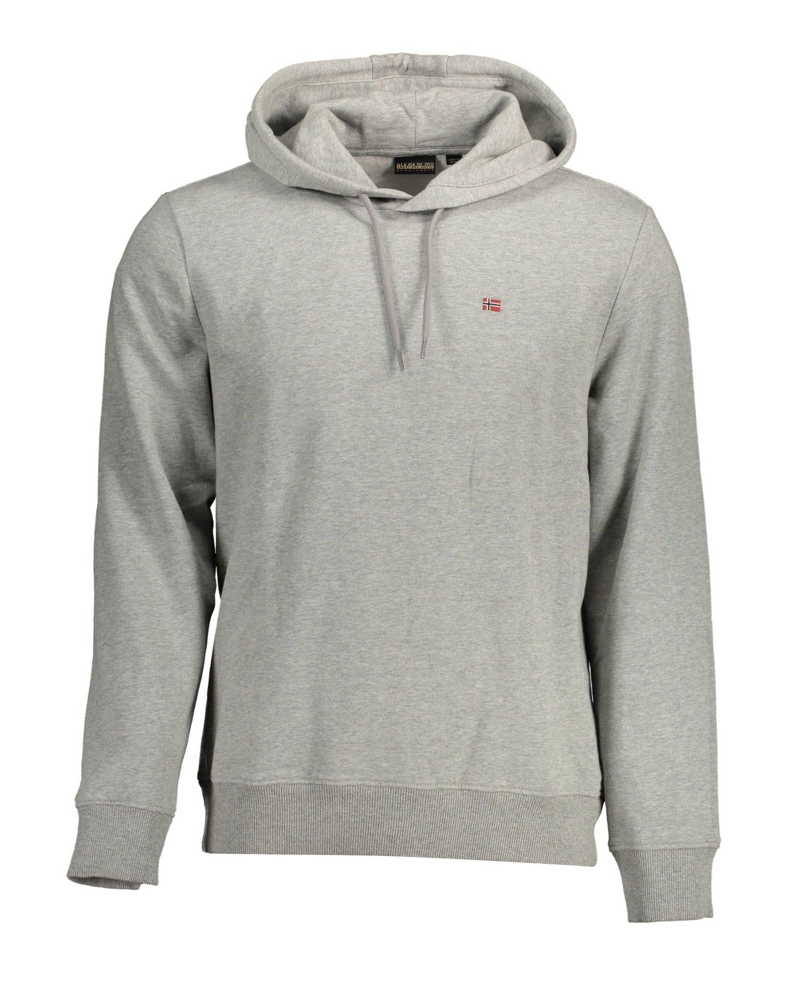 Men's Gray Cotton Sweater - 3XL