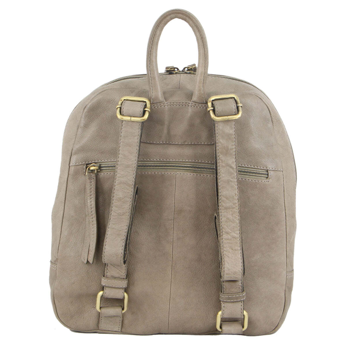 Womens Woven Soft Leather Backpack Bag Travel Designer - Sky Blue