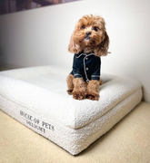 HOPD Memory Foam Dog Bed in Bouclé - Large