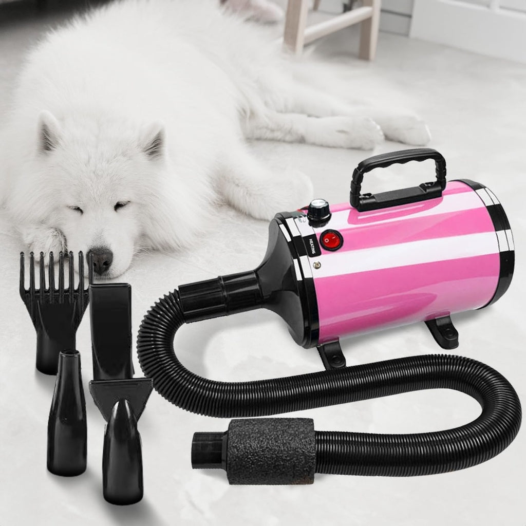 Pet Hair Dryer Advance Button Version Pink