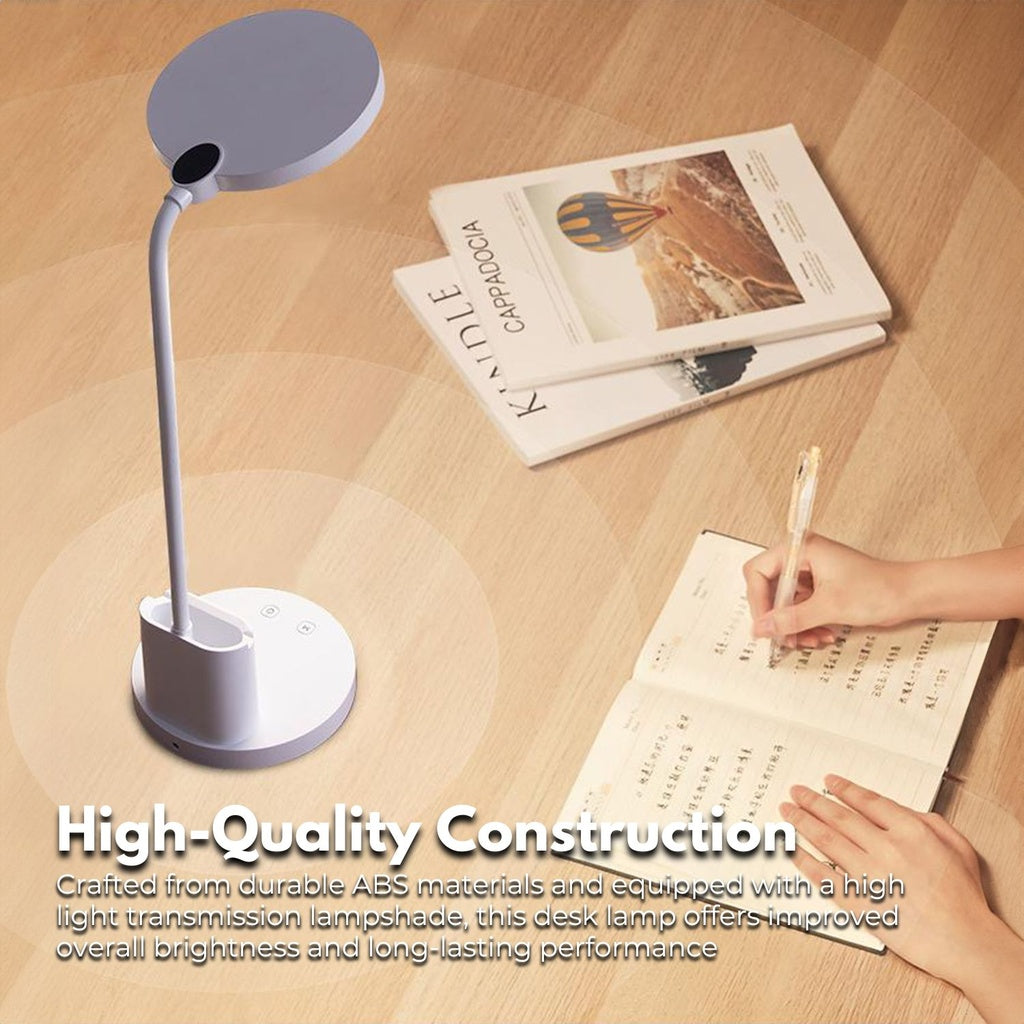 Desk Lamp With Pen And Phone Holder