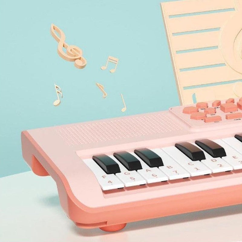 Kids Toy Musical Educational Electronic Piano Keyboard (Pink)