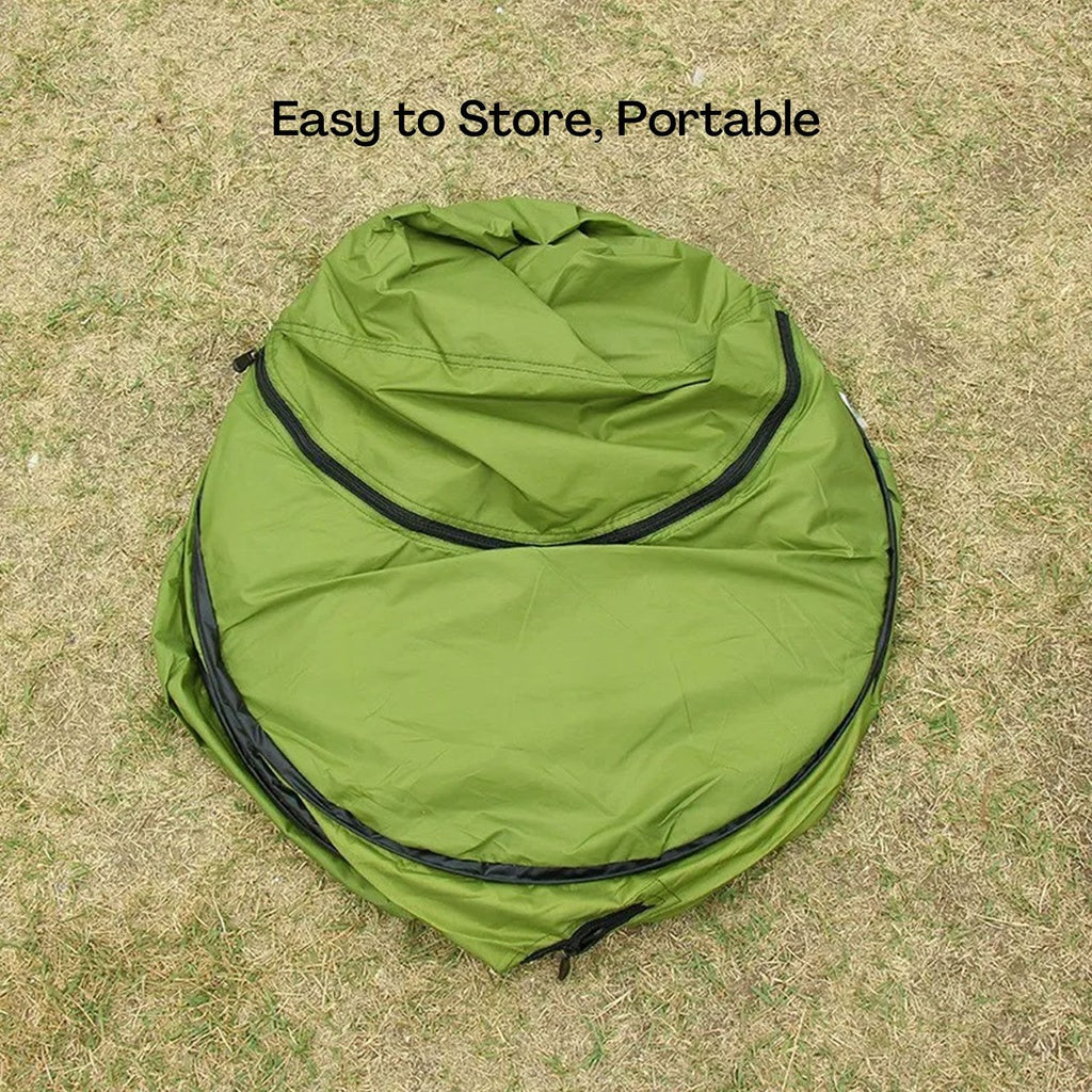 Shower Tent with 2 Window (Green)