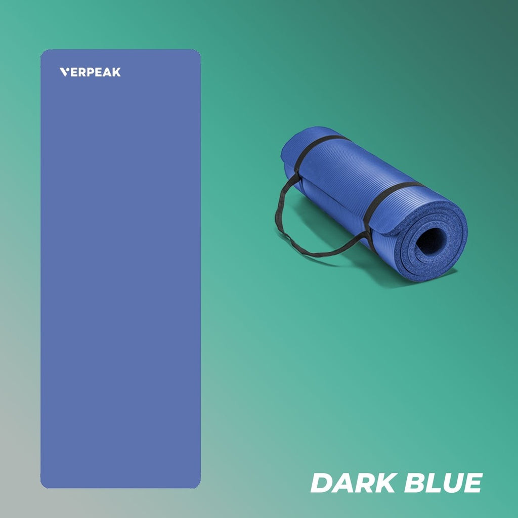 NBR Yoga Mat 2.0CM (Dark Blue)