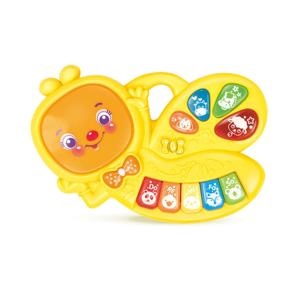 Kids Piano Keyboard Music Toys with Bee Shape Design (Yellow)