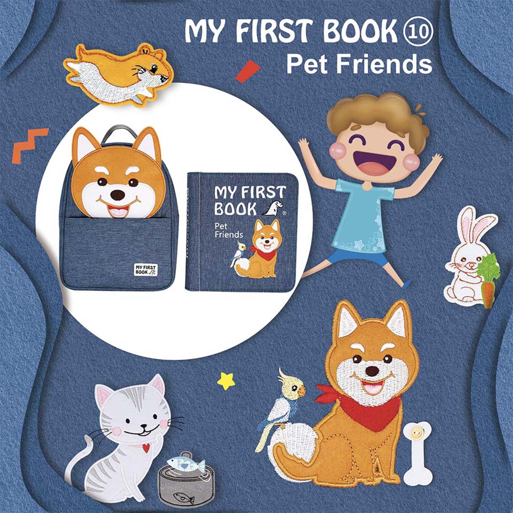 My First Book 10 | Pet Friends | Busy Book