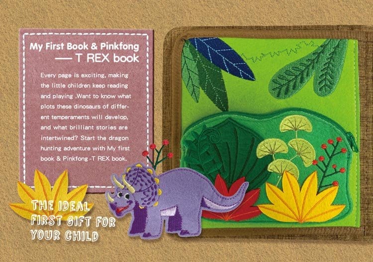 My First Book 12 | T-Rex Montessori Inspired Busy Book