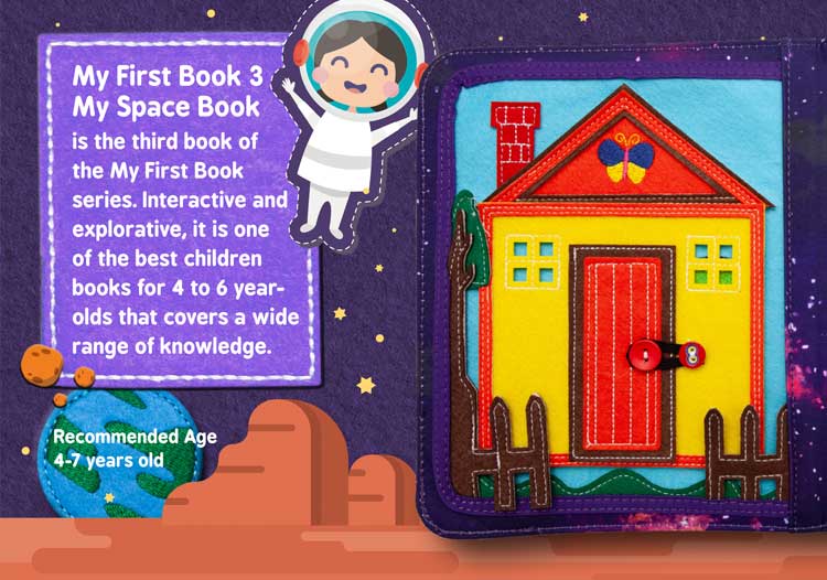 My First Book 3 | Busy Book | My Space Book