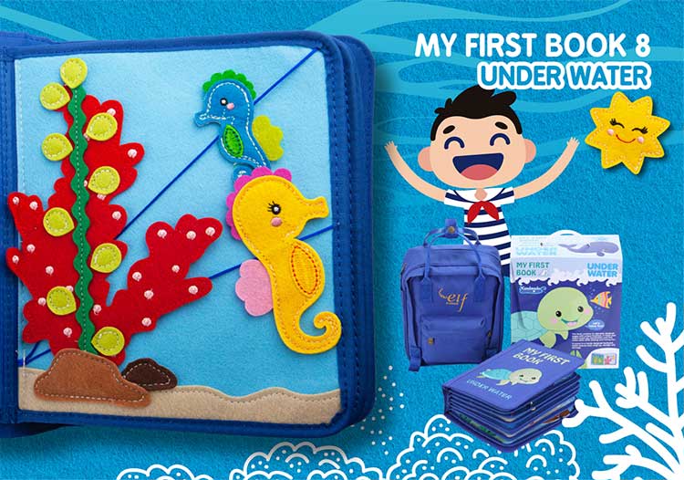 My First Book 8 | Under Water Busy Book