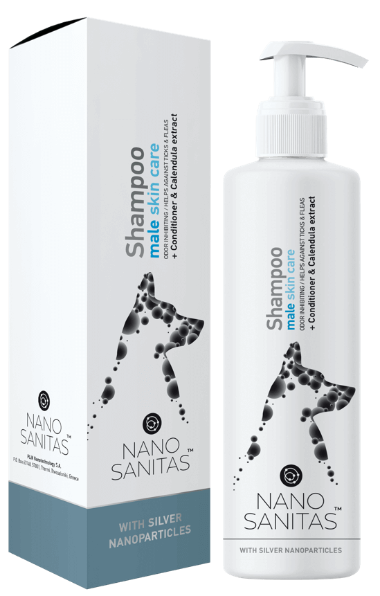 Nano Sanitas Male Skin Care Dog Shampoo 250 ml