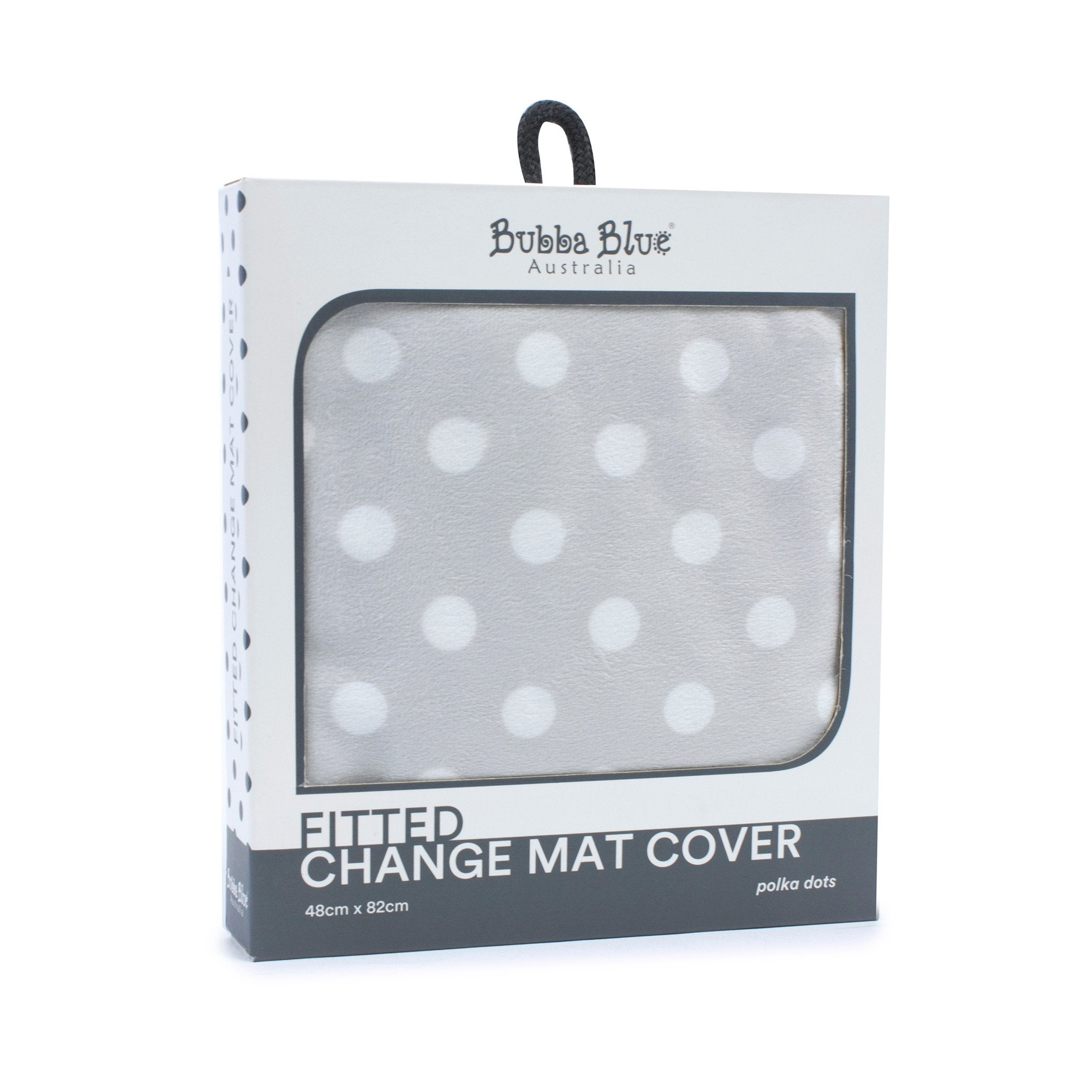 Grey Polka Dots Change Mat Cover