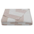 Cotton Knitted Blanket 
 Wide Stripe
75 x 85cm Blush/White