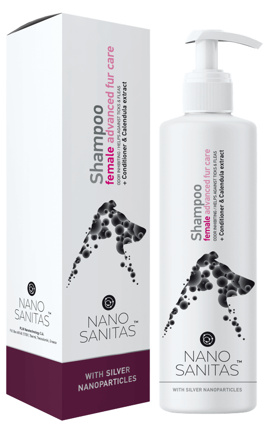 Nano Sanitas Female Fur Care Dog Shampoo 250 ml