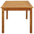 Garden Table 200x90x74 cm Solid Acacia Wood
