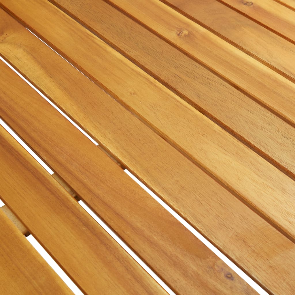 Garden Table 200x90x74 cm Solid Acacia Wood