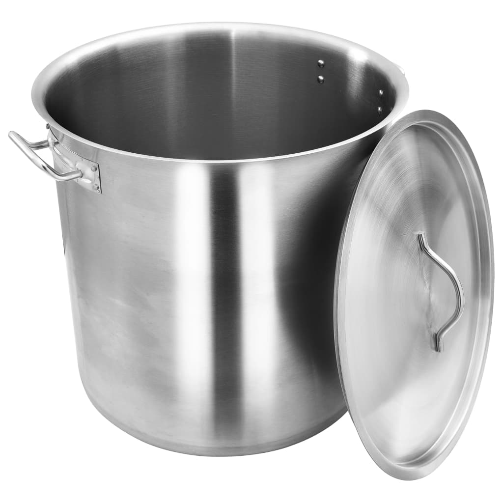 Stock Pot 71 L 45x45 cm Stainless Steel