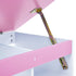 Children Drawing Study Desk Tiltable Pink and White