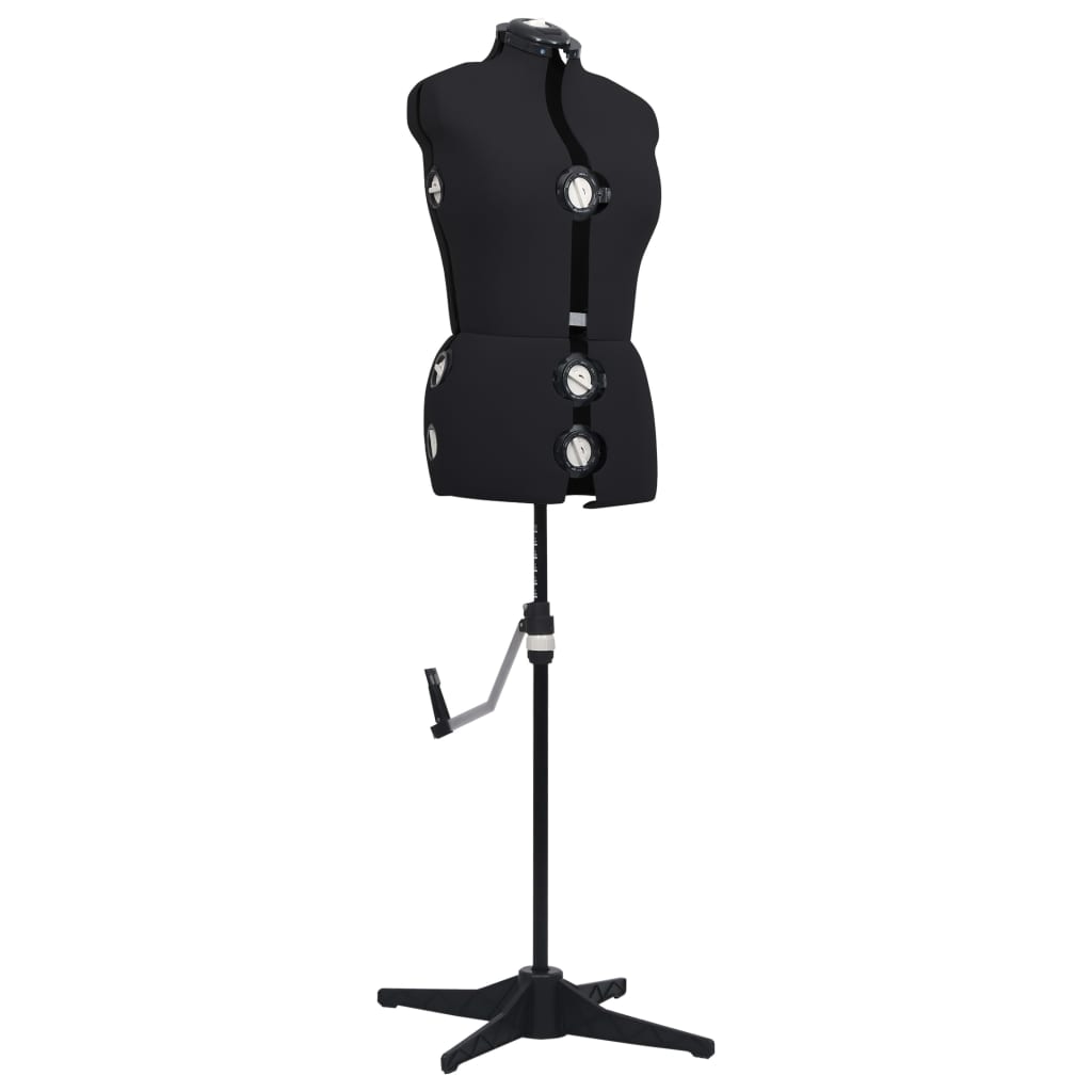 Adjustable Dress Form Female Black M Size 40-46